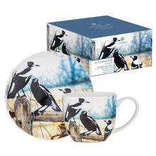 Load image into Gallery viewer, MAGPIE CUP/SAUCER
