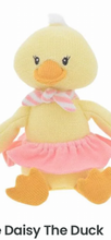 Load image into Gallery viewer, DAISY DUCK KNITTED TOY
