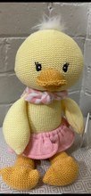 Load image into Gallery viewer, DAISY DUCK KNITTED TOY
