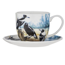 Load image into Gallery viewer, MAGPIE CUP/SAUCER
