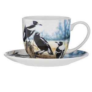 MAGPIE CUP/SAUCER